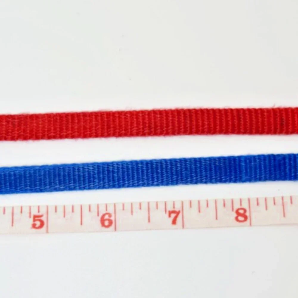Two Small PetSmart Dog or Cat Collars. 1-Red & 1-Blue.